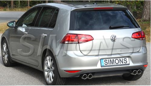 Simons sportuitlaten voor de Golf 7